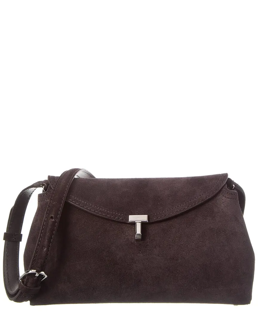 TOTEME T-Lock Suede Satchel