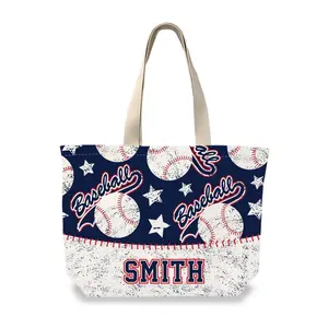 Baseball tote bag - Customize - high quality canvas Canvas