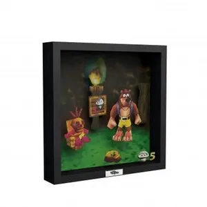Pixel Frames Banjo & Kazooie - Mumbo's Mountain Shadow Box - 9" x 9"