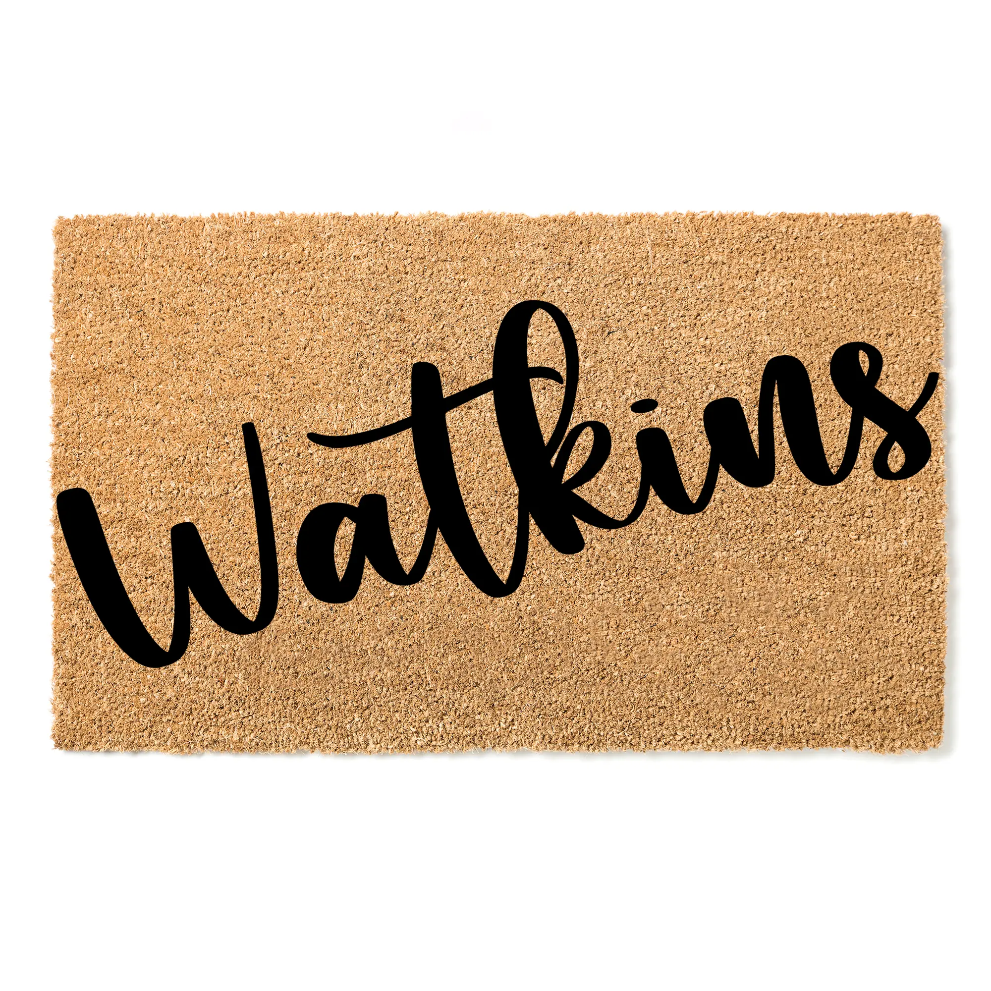 Extra Large Personalized Doormat , Custom Last Name Welcome Mat , Family Entry Mat , Large Script Name Doormat , Personalized Family Door Mat , Double Welcome Mat , Custom Last Name Doormat , Extra Large Family Welcome Mat , Personalized Entry Mat