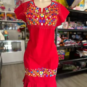 Amazing Tradicional Mexican Dress Size Large