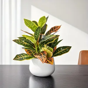 Vibrant Artificial Plants in Colorful Pots, Hanging Artificial Plants for Indoor and Outdoor Decoration, Perfect for Home, Garden, Porch, Window Boxes
