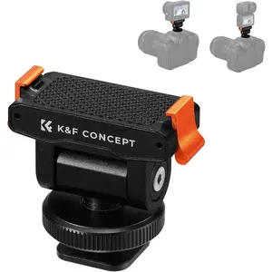 K&F CONCEPT Cold Mount Compatible with DJI Osmo Nano/Osmo Action 6, Quick Magnetic Action Camera Mount, Hot Mount Tripod Adapter and 1/4" Screw Hole