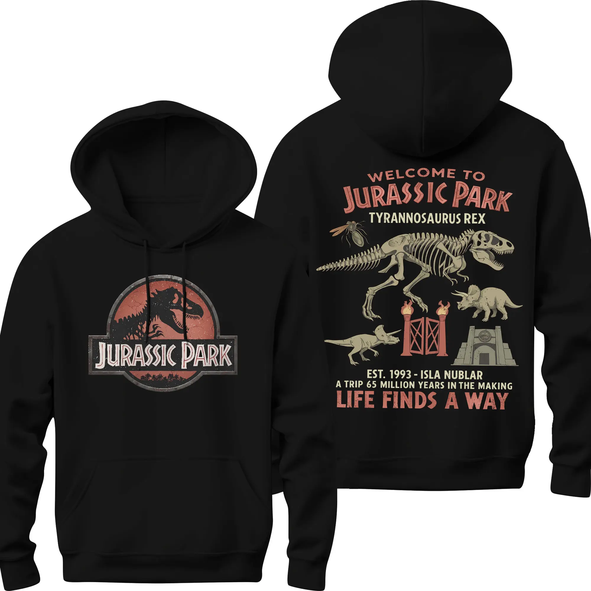 Vintage Jurassic Park Hoodie, 90s Dino Hoodie, Jurassic World Logo Hoodie, Graphic Shirt, Retro Movie Tee