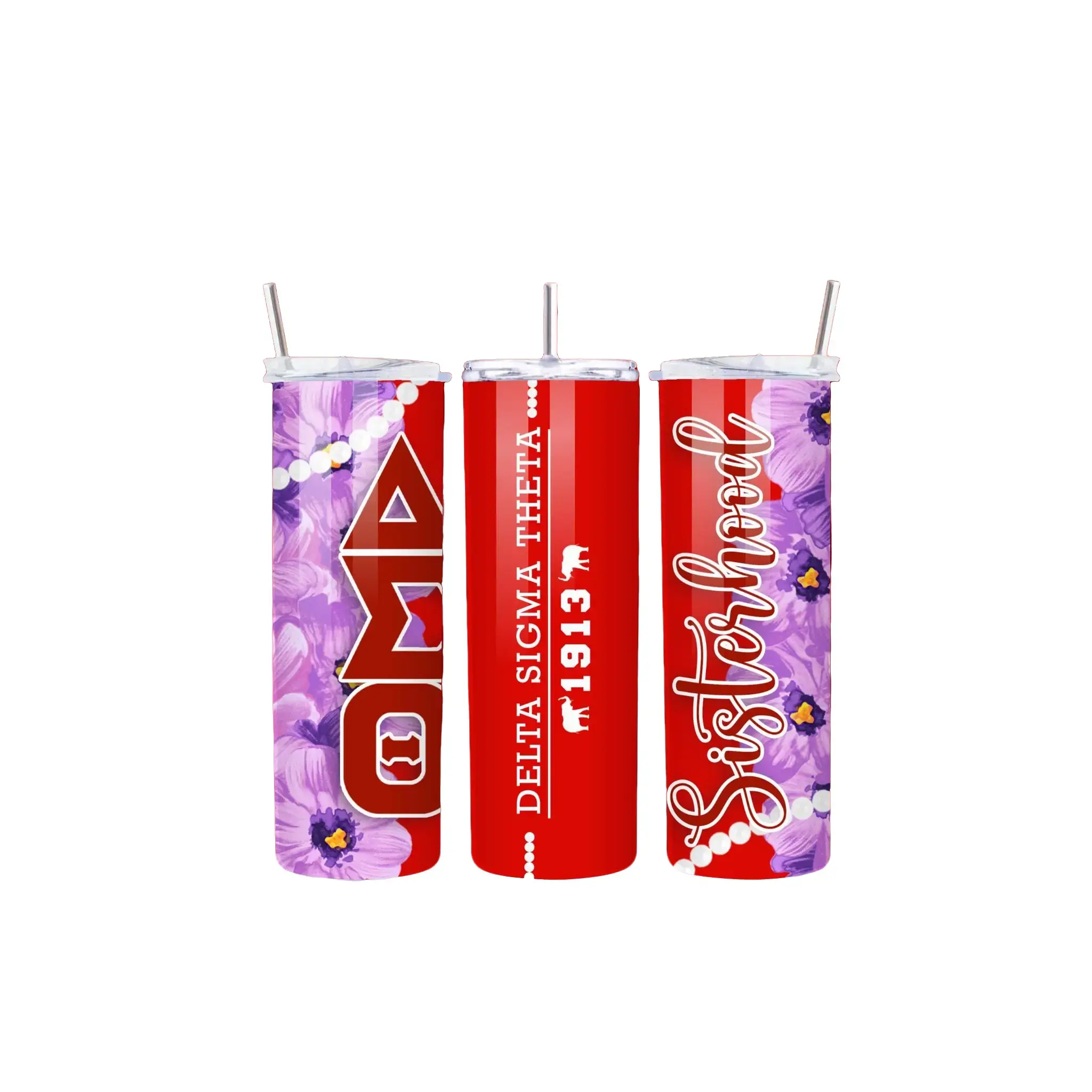 Delta Sigma Theta Sisterhood Tumbler Collection