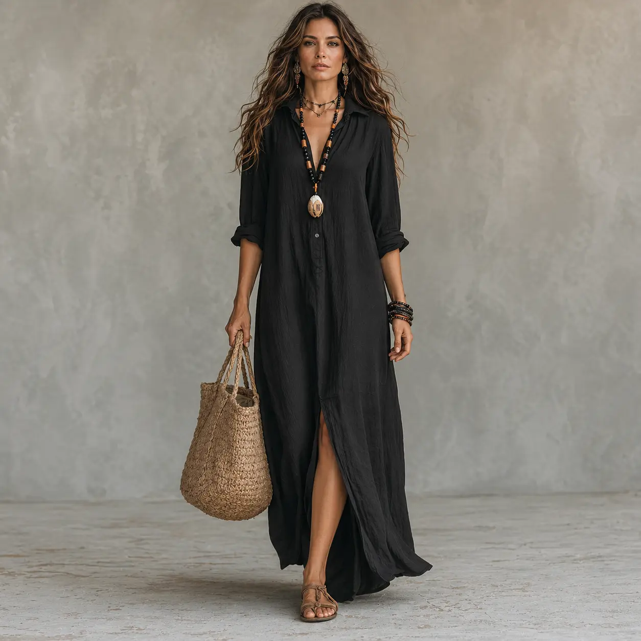 slim fit dress slacks CRISTOS KNIT DRESS
