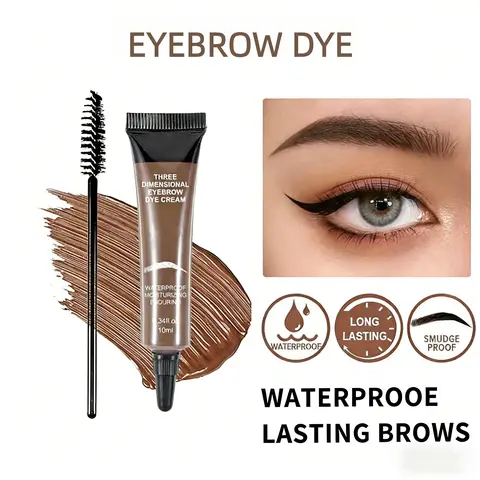 Eyebrow dye kit for everyday use and soft makeup looks Dedicated makeup tools-A