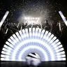 MICRENCY LED Foam Light-Up Wand - White Glow Atmosphere Lights, Festive Home Supply for Anniversary, Bonfire, Guest Interaction, Baby Shower & Birthday Gift