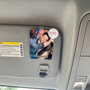 Custom Photo Car Visor Clip: Personalized Car Decor
