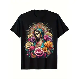Our Lady Of Guadalupe Virgin Mary T Shirt Design For Devotees