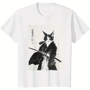 [TEA-SHOP]Men's Premium Cotton T-Shirt - Luxuriously Thick, Humorous Design, Full sizes Full Colors Summer Short Sleeve Top Perfect for Summer and Spring, Ideal Gift Option.