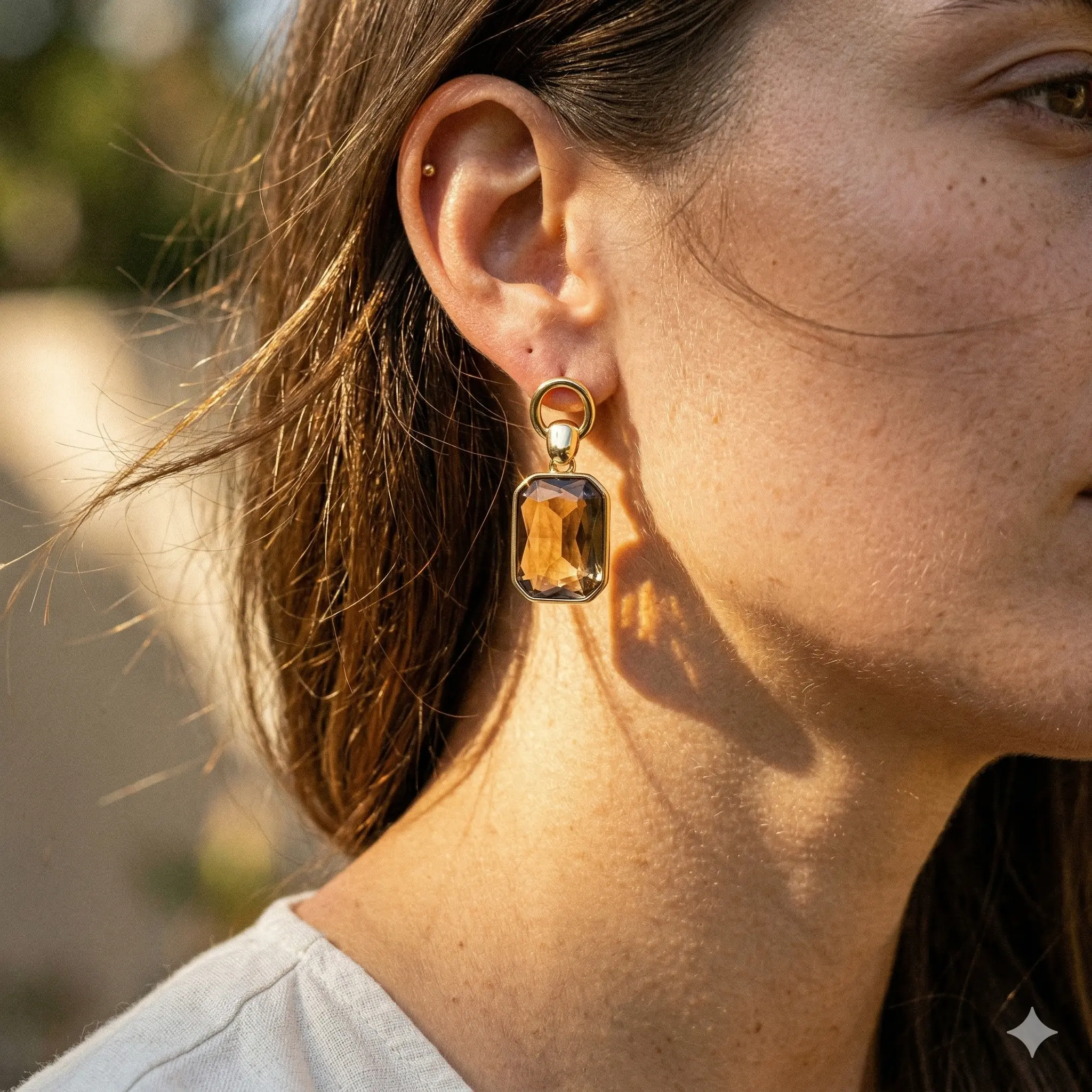Golixelle Women's High-End Niche Designer-Inspired Metallic Boxed Set Earrings accessories women, Hypoallergenic Multi-Metal Dainty Stacking Zircon Studs, Round Hoops & Drop Earrings, Mix-and-Match Clean Girl Gift for GF Birthdays, Multi-Metal Earrings