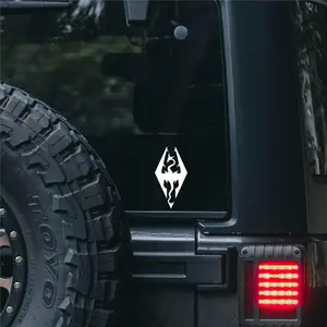Skyrim Logo Vinyl Sticker for Trucks, Cars, laptops, & More.