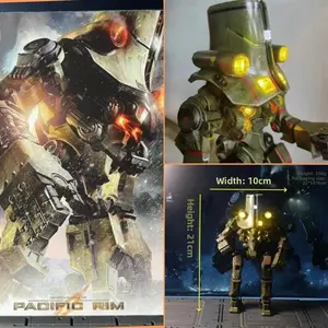 Rim Mecha Chernobyl  Luxury Glowing NECA Collectible Figure Action Toy Model Lifelike Robot Statues Display Item