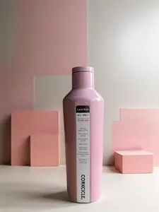 Thermostatic Water Cup - Pink Tumbler for Home Travel & Fitness - Versatile Drinkware Flask - Portable Mug for Hydration