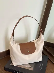 Lightweight Nylon Crossbody Bag, Minimalist Crossbody Bag, Large Capacity, Fits Books, Laptop, Umbrella, Water Bottle, Versatile Shoulder & Handbag, Casual Student Backpack