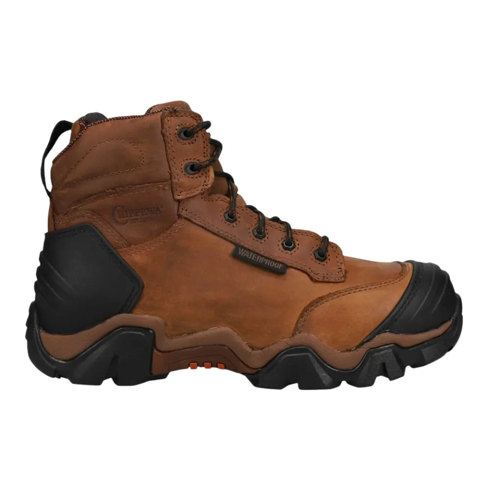Chippewa Womens Cross Terrain 6 Inch Waterproof Nano Composite Toe Hiker Outdoor Sneakers Shoes - Brown