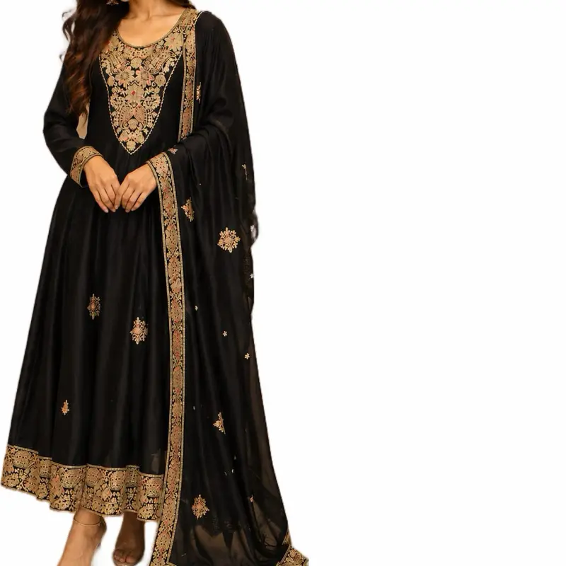 Women's Anarkali Suit - Available in Sizes 44, 46, 48, 50, 52, 54, 56, 58