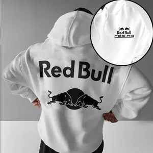 REDBULL Claw Streetwear Hoodie Unisex Oversized Graphic Pullover Racing Inspired Sport Style Sweatshirt Gift for Car Lovers & Trendy Fans "
