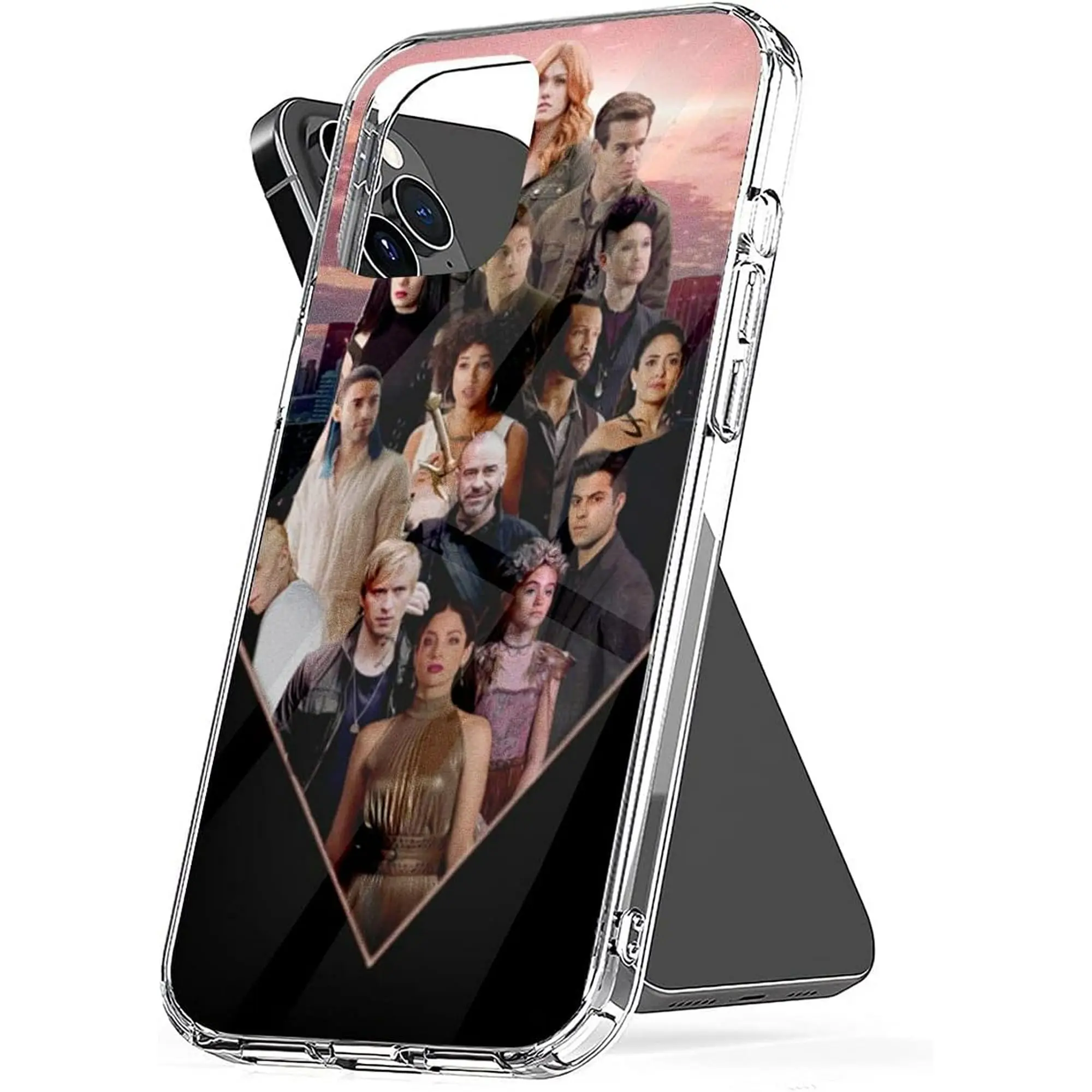 Phone Case Shadowhunters Shockproof Collage Accessories Cover TPU Compatible with iPhone SE 7 8 X XR 11 12 13 14 15 16 Plus Mini Pro Max Samsung Galaxy Note S9 S10 S20 S21 Ultra Plus Smartphone Protective
