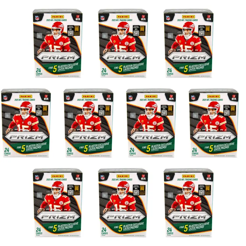 NFL PYT BREAK #185: (10) 2025 NFL Prizm Blaster Boxes
