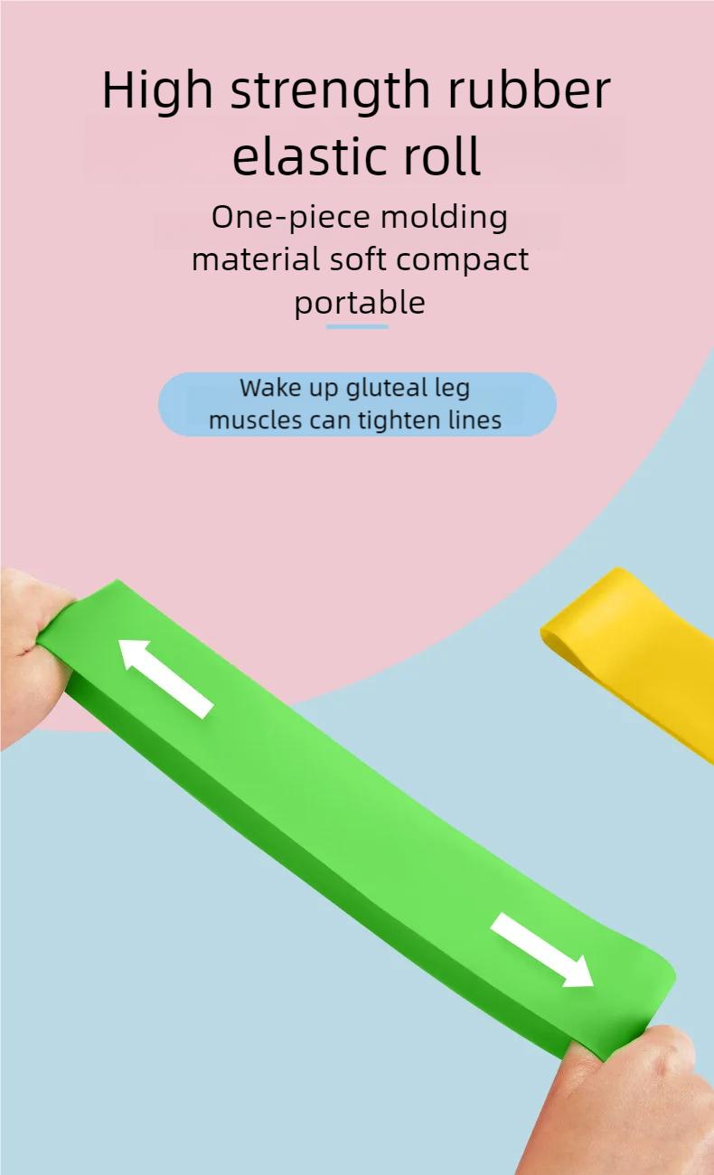 11pcs Yoga Resistance Band Set for Leg and Hip Sculpting, Multi-Level Tension Fitness Equipment with Ankle Straps, Ankle Support, and Foot Ankle Protection Kit