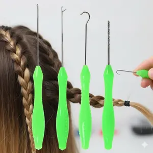 Professional 4-in-1 Carp Fishing Tool Kit: Baiting Needle, Non-Slip Handle, Threader for Easy Bait Penetration. Portable Complete Accessories Set for Freshwater Anglers.