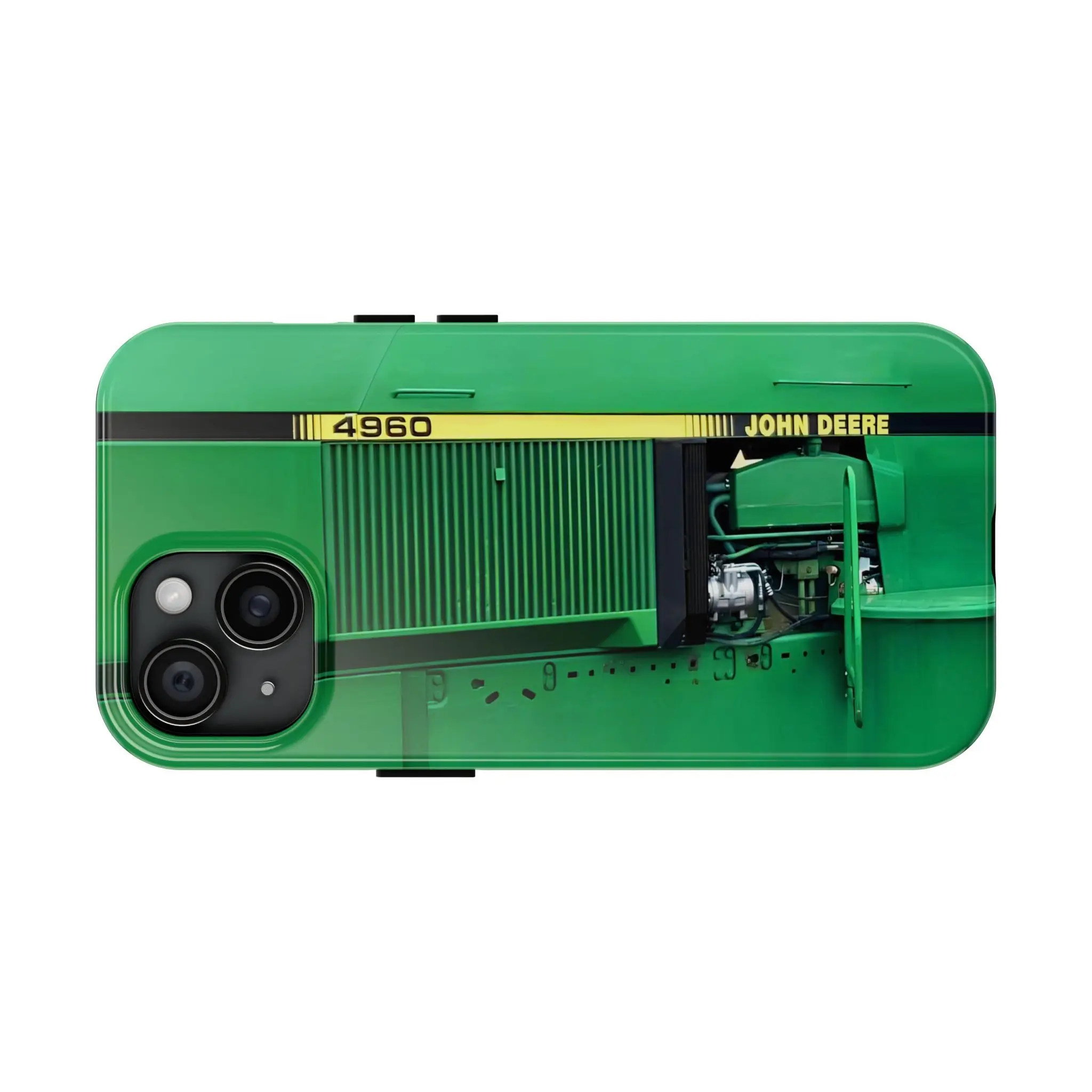 Farmer Green 4960 Tractor-Deer Custom 2-Piece Smartphone Cover, Shockproof Protection Accessory for iPhone 8 & Handheld Devices, HG Series Protective Case