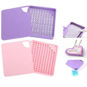 2 Pcs 5mm Fuse Beads Picking Tray Kit with Total 296 Holes, Efficient Sorting Tools with Effortless Beads Recovery, Fuse Bead Organizer DIY Craft for Experienced Enthusiasts