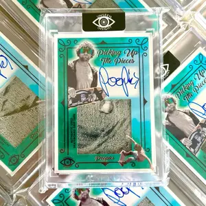 Sean “Poopies” McInerney - AUTOGRAPHED Skateboard Grip Relic Collectible Trading Card