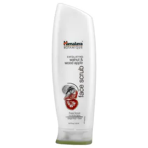 Himalaya Botanique, Exfoliating Walnut & Wood Apple Face Scrub, For All Skin Types, 5.07 fl oz (150 ml)