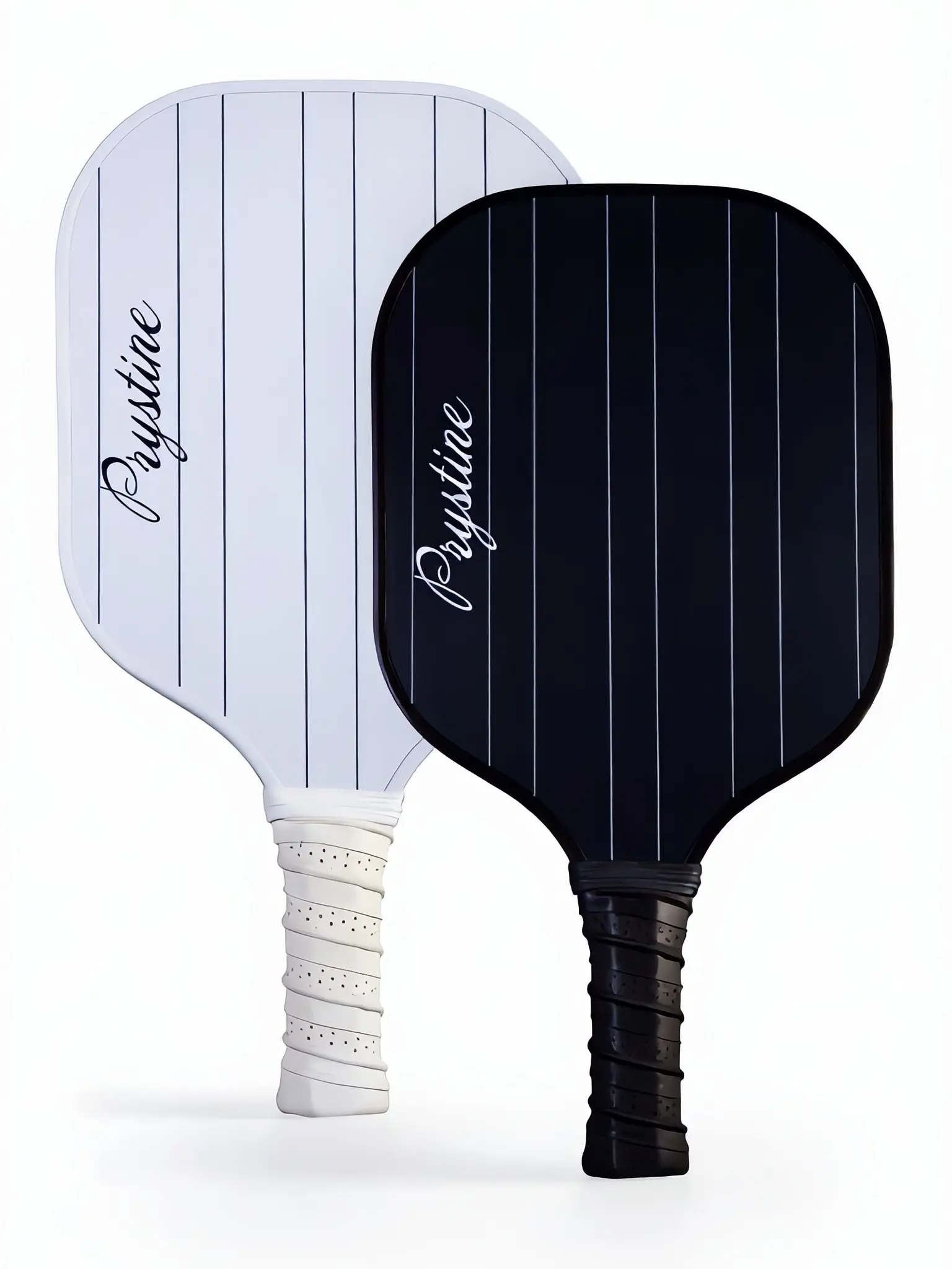 Set of 2 Carbon Fiber Prystine Pickleball Paddles