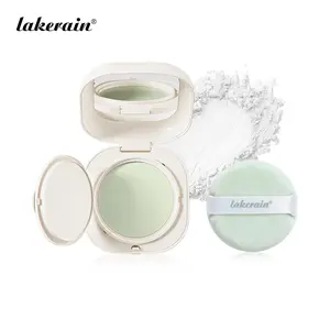 Lakerain Portable Daily Blurring and Oil-Control Makeup Powder, Lightweight & Non-Drying, Sweat-Proof for All-Day Matte Finish, Leak-Proof Case for Easy Touch-Ups, Ideal for Oily/Combination Skin On-the-Go