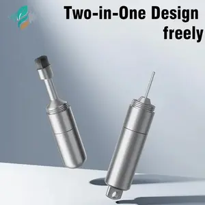 2-in-1 Keychain - Cleaning Brush + SIM Card Removal Pin Mobile Phone Card Pick-up Pin, Earphone Cleaning Pen For iPhone Airpods