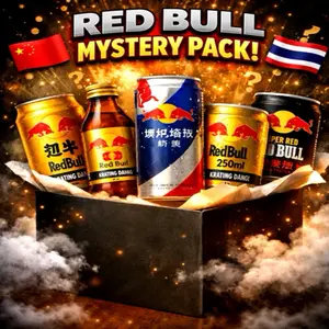 Assorted exotic redbull bundle of 5
