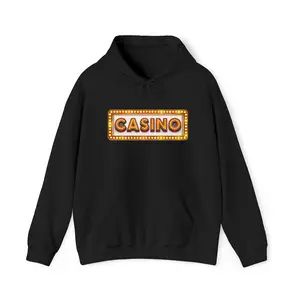 Casino Hoodie | Vegas Casino Sweatshirt, Gambling Hoodie for Casino Lovers, Las Vegas Style Hoodie, Gambler Gift