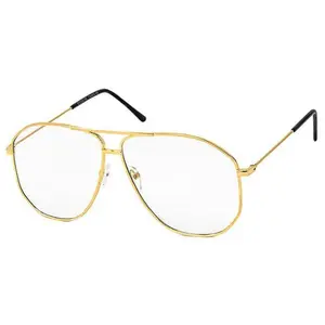 Gold Aviator Blue Light Glasses