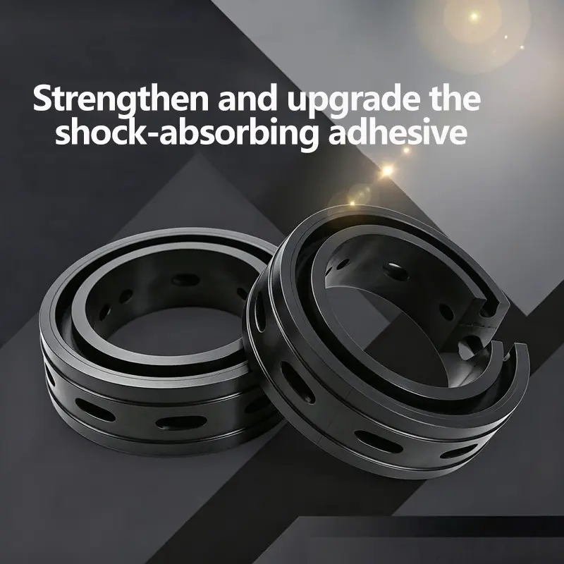 Universal Car Shock Absorber Set, Strong Buffering Suspension Protection Bumper Coil Spring Cushion Pad Protector, Automotive Exterior Accessories