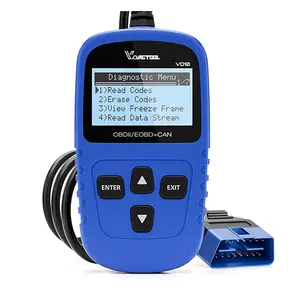 VD10 OBD2 Scanner Code Reader - Car Diagnostic Tool for Engine Fault Codes, Check Engine Light Reset, Freeze Frame & I/M Readiness - Compatible with All OBDII Protocol Vehicles