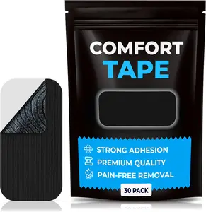 Hypoallergenic Adhesive Tape - Latex-Free & Breathable for Sensitive Skin, Painless Removal, 30/60 Pcs (Ideal for Exercise & Daily Use)