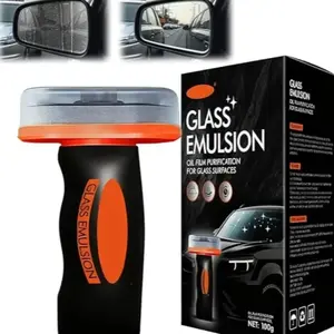 Glass Oil Film Cleaning Brush, Remove Oil Film Windshield, Glass Coating Cleaner Paste, Car Foam Cleaning Agent, Automotive Care, Car Cleaning Supplies