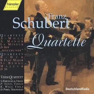 F. Schubert - String Quartets D 804 Op 29 D 36  [COMPACT DISC - CD]