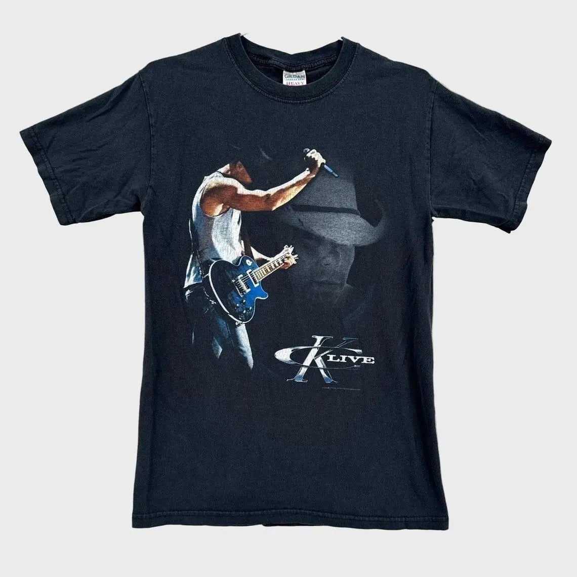 Kenny Chesney Songs for the Saints Vintage Graphic T-Shirt, Country Album Tee, Retro Music Fan Shirt T081099