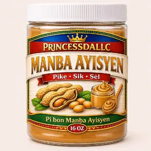 Haitian Peanut Butter, Protein-Packed Pantry Nut Butter for Daily Snacking