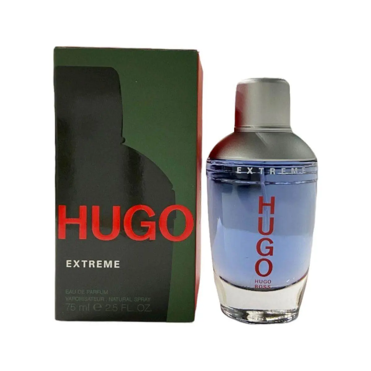 HUGO BOSS Hugo Extreme EDP Cologne Spray for Men, 2.5 oz, Fresh Scent, New in Box, Perfume for Sale, Gifts for Boyfriend, Crisp Juice, Male Wear, Spray On Skin