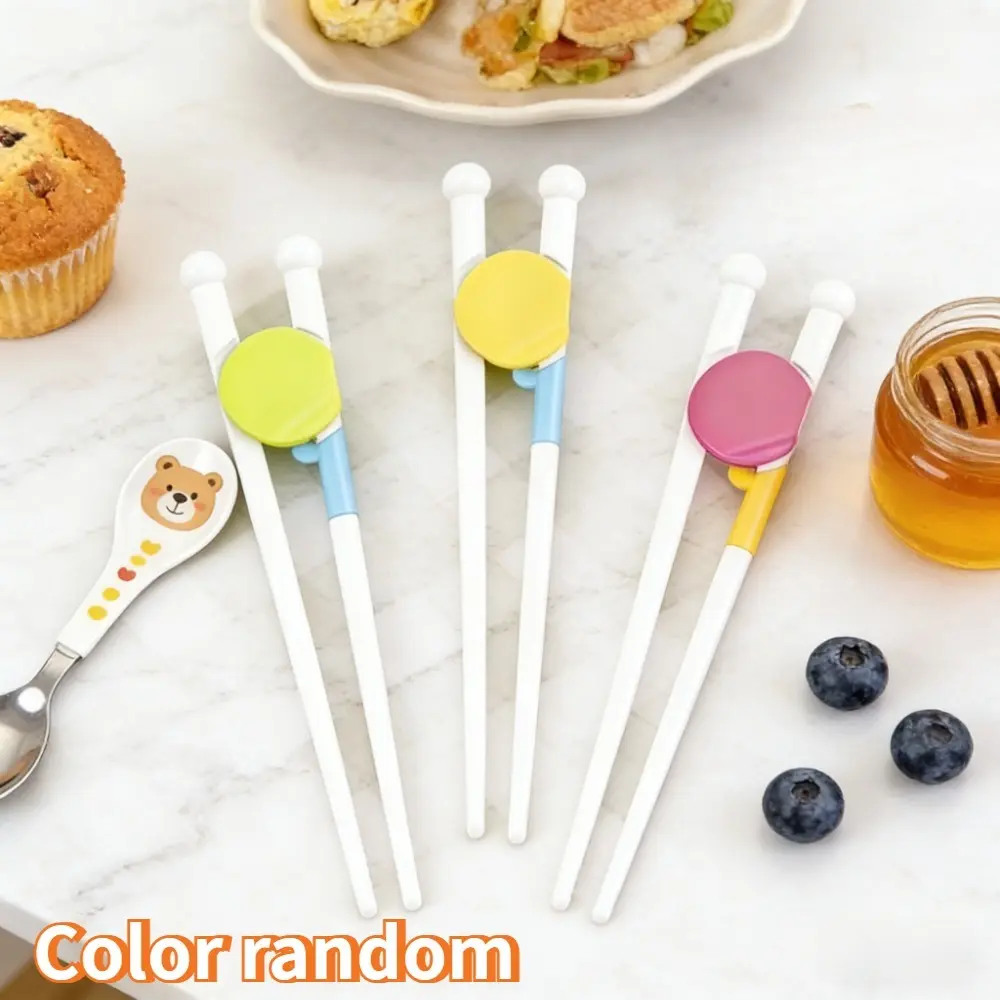 6-Pairs Reusable Anti-Slip Children's Training Chopsticks, Beginner Auxiliary Portable Feeding Tableware for Home & Outdoor Travel (Sports & Outdoor Picnicware Mess Kit Accessory)