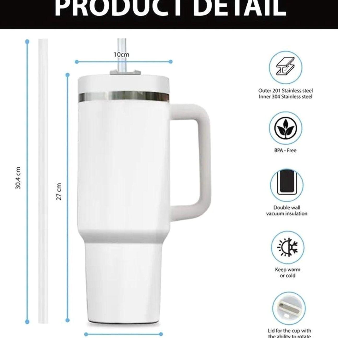 1pc 40oz Slipknot Band Tumbler with Lid, Insulated Travel Mug, Gift for Women Men, Ideal for Halloween, Independence Day, Memorial Birthday Gift, Coffee Cup, weird stuff