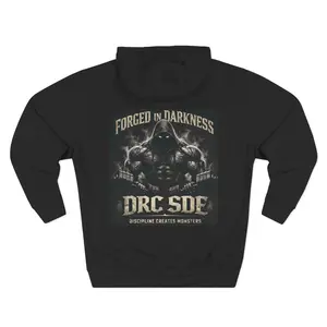 Forged in Darkness DRC Side Hoodie | Hooded Sweatshirt