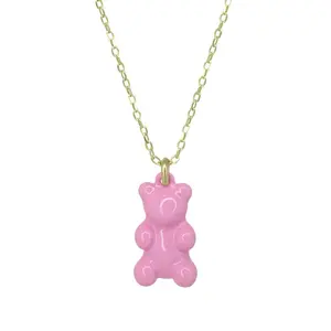 Hippie Chic by OP Gummy Bear Pendant Necklace