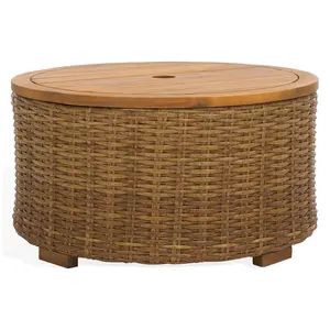 Anguilla Wicker Coffee Table by Valerie